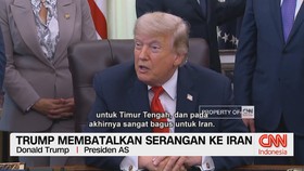 Trump Membatalkan Serangan ke Iran