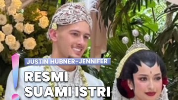 Video: Akad Nikah Adat Jawa, Jennifer Coppen Akhirnya Sah Istri Justin Hubner