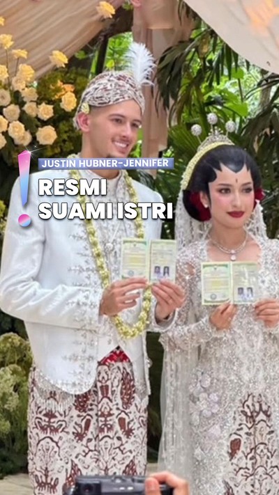 Video: Akad Nikah Adat Jawa, Jennifer Coppen Akhirnya Sah Istri Justin Hubner