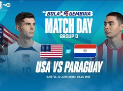 Link Live Streaming AS vs Paraguay Piala Dunia 2026, Kick-off Pagi Ini