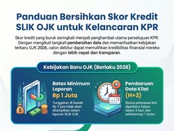 Cara Membersihkan Skor Kredit SLIK OJK agar Bisa KPR Lagi