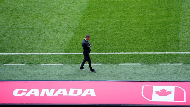 Soccer Football - FIFA World Cup 2026 - Group B - Canada v Bosnia and Herzegovina - Toronto Stadium, Toronto, Canada - June 12, 2026 Canada coach Jesse Marsch IMAGN IMAGES via Reuters/Kevin Sousa