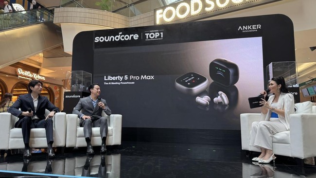 Anker meluncurkan TWS premium Liberty 5 Pro Series di Indonesia, mengusung teknologi AI untuk kualitas suara dan fitur canggih.