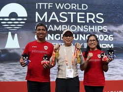 Ismu/Lingling Bawa Indonesia Juara di ITTF World Masters Championships