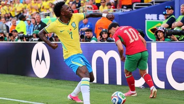 Berita Olahraga Terkini CNN Sport : Untuk Kali Pertama Gol Vinicius Gagal Bawa Brasil Menang