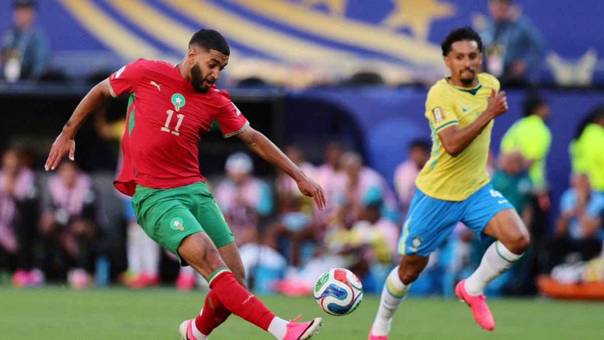 Hasil Akhir Brasil Vs Maroko di Piala Dunia 2026: Imbang 1-1
