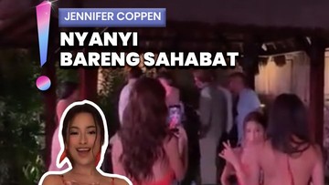 Video: Justin Hubner-Jennifer Coppen Jadi &lsquo;Biduan&rsquo; di Malam Sebelum Resepsi