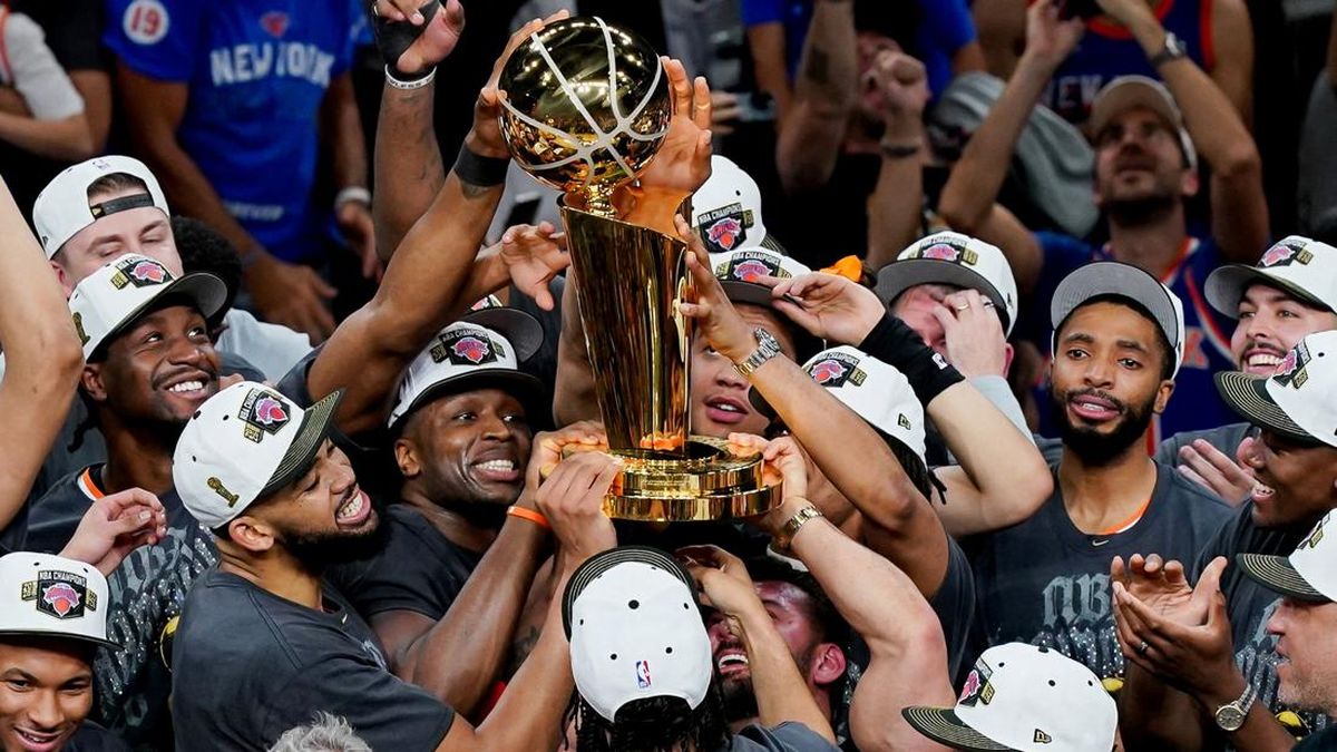 FOTO: New York Knicks Juara NBA Setelah 53 Tahun