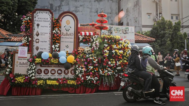 Parade Festival Bunga Jakarta, Jakarta International Flower Festival, JIFF