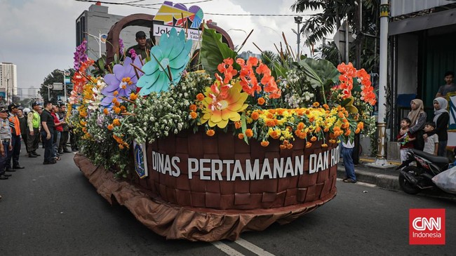 Parade Festival Bunga Jakarta, Jakarta International Flower Festival, JIFF