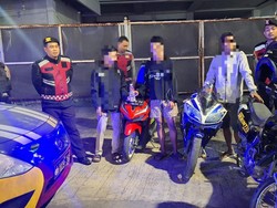 3 Pemuda Mabuk Gagal Balap Liar di Jalan Protokol Pasuruan