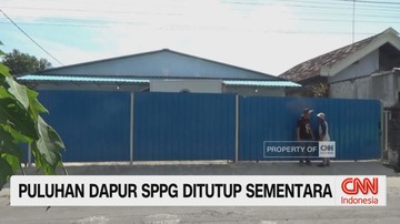 VIDEO: Puluhan Dapur SPPG Ditutup Sementara