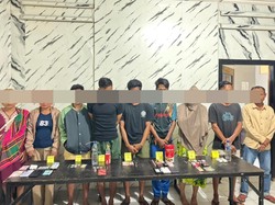 Polisi Gerebek Kampung Rawan Narkoba di Bima, 9 Orang Ditangkap