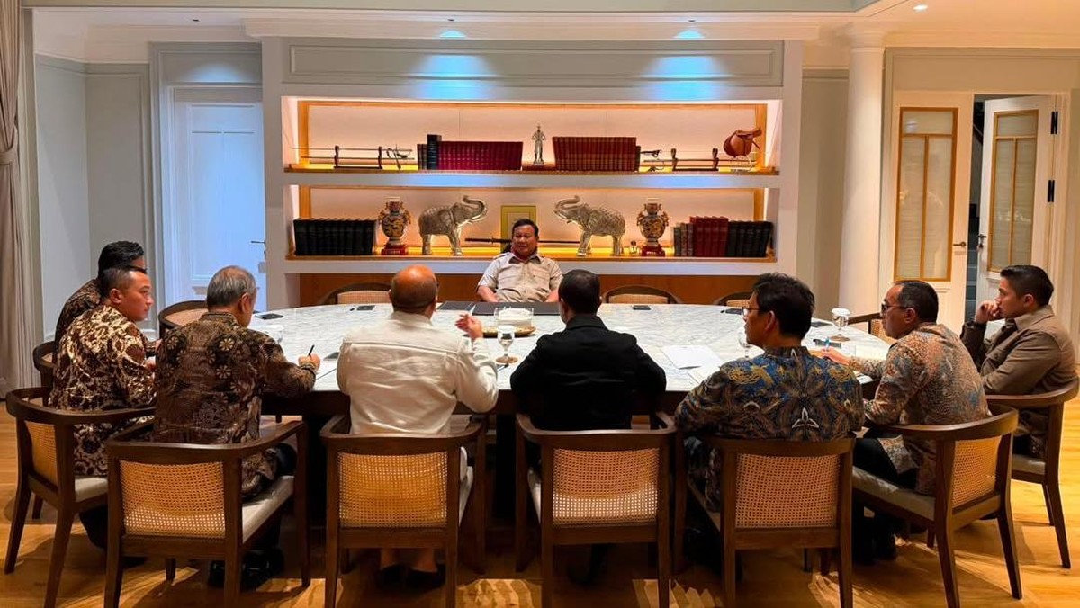 Bahas Strategi Ekonomi, Ini Isi Rapat Prabowo-Purbaya di Kertanegara