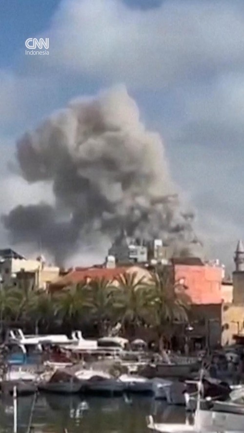 thumbnail video serangan israel ke lebanon