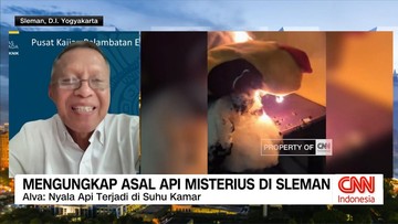 VIDEO: Mengungkap Asal Api Misterius di Sleman