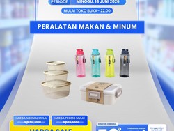 Serbu! Kotak Makan-Tumbler Murah Meriah di Transmart Full Day Sale