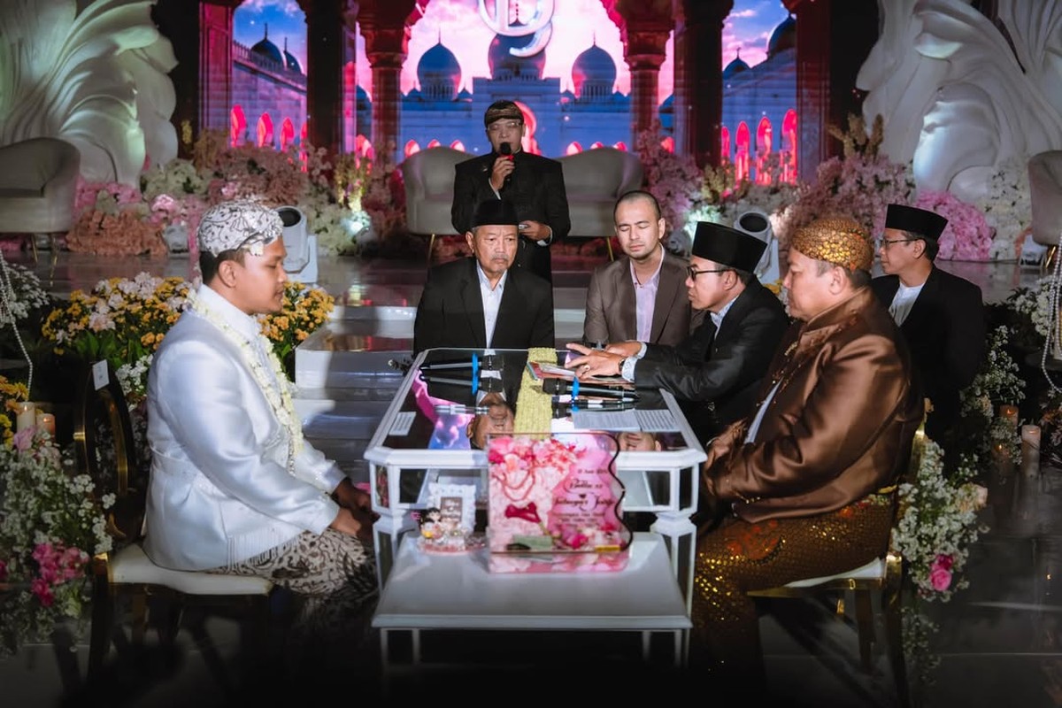 Tubagus Joddy menikah&comma; Raffi Ahmad jadi saksinya