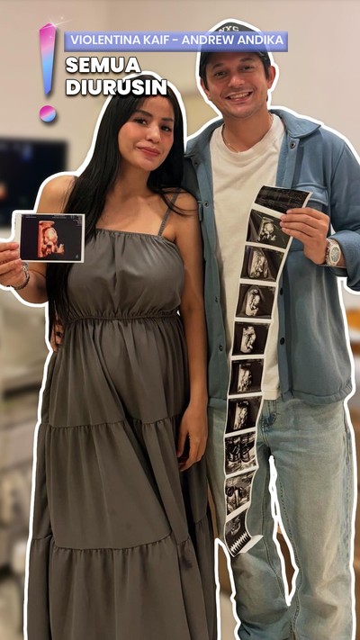 Video: Violentina Kaif Hamil 5 Bulan, Andrew Andika Jadi Suami Siaga