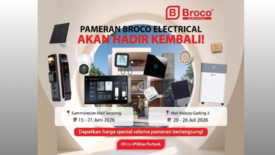 50 Tahun Inovasi Tanpa Batas, Broco Kini Hadirkan Broco Smart