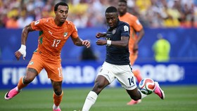 Tembakan Alan Minda membentur tiang pada babak pertama melawan pantai Gading di Piala Dunia 2026.