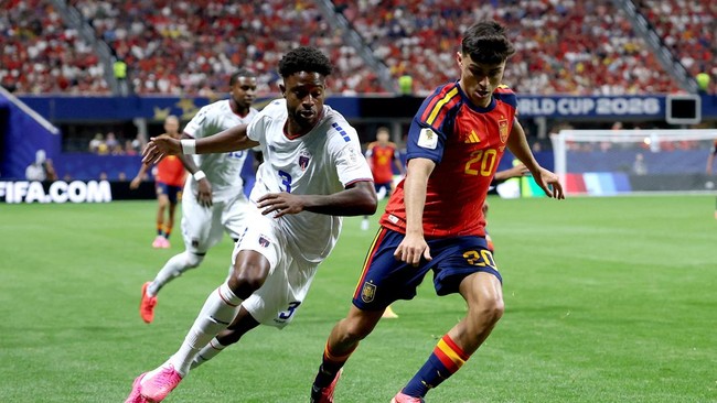 Babak 1: Peluang Kena Mistar, Spanyol dan Cape Verde Masih 0-0