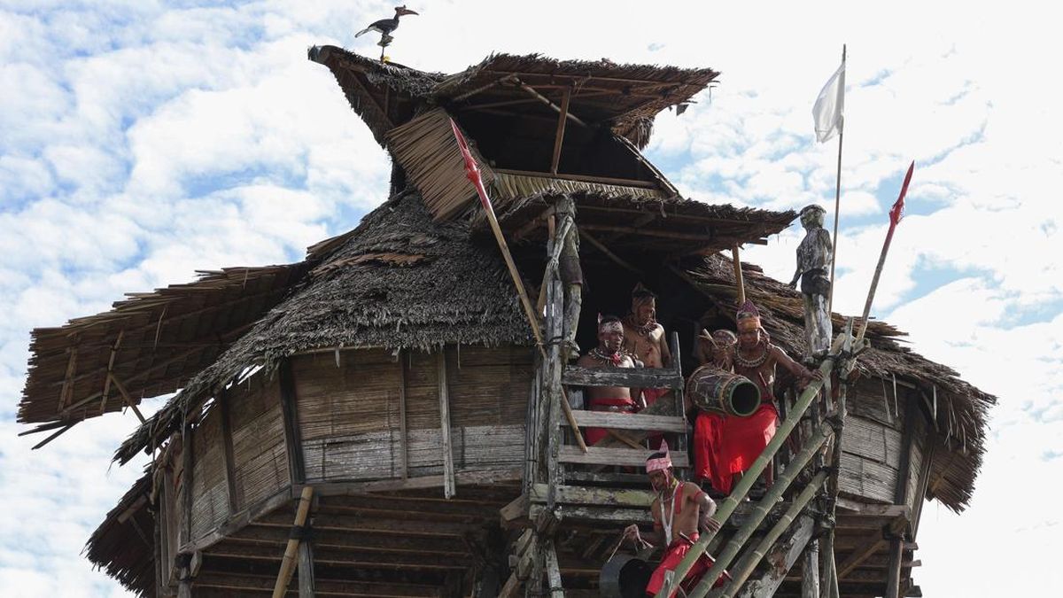 FOTO: Gawai Nyobeng, Syukur atas Panen dengan Cuci Tengkorak Leluhur
