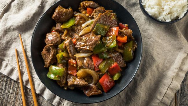 Resep Sapi Lada Hitam Lezat Dan Praktis, Rasanya Tak Kalah Dari Restoran