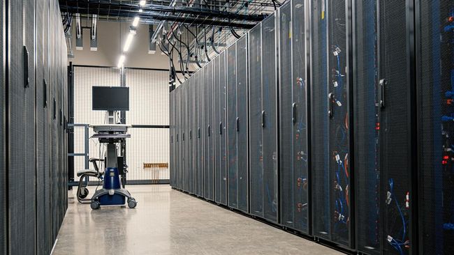 Ilustrasi Gedung Data Center. (Pexels)