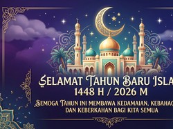 55 Kartu Ucapan Selamat Tahun Baru Islam 1448 H/2026 M Terbaru yang Estetik