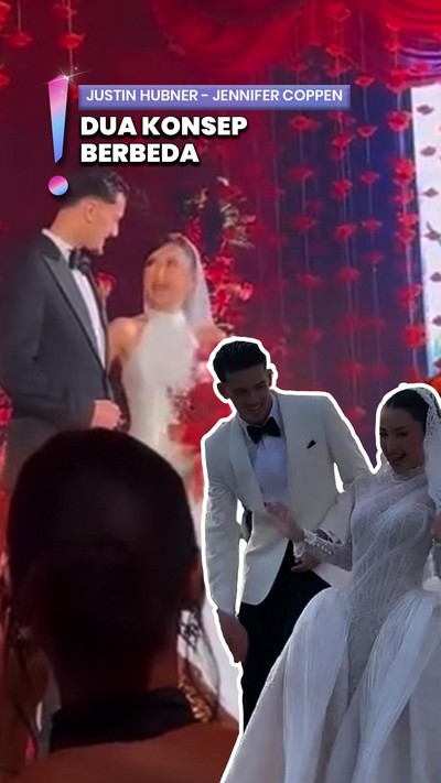 Video: Mewah! Jennifer Coppen-Justin Hubner Gelar Resepsi Nikah di Bali