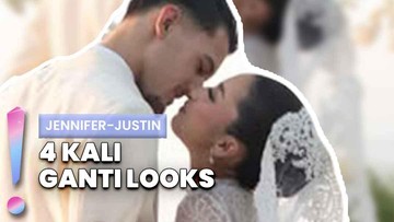 Video: Selera Mewah Jennifer Coppen-Justin Hubner saat Resepsi Nikah Dipuji 