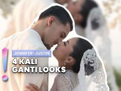 Video: Selera Mewah Jennifer Coppen-Justin Hubner saat Resepsi Nikah Dipuji