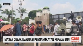 Massa Desak Evaluasi Pengangkatan Kepala BGN