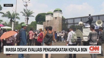 VIDEO: Massa Desak Evaluasi Pengangkatan Kepala BGN