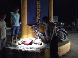 Nahas Pelajar di Konawe Selatan Tewas Usai Motor Tabrak Tugu Tinanggea