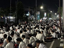 Ribuan Santri dan Warga Kota Kediri Istigasah Sambut Tahun Baru Islam