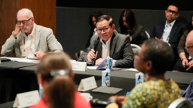 Gubernur DKI Jakarta Pramono Anung dalam World Cities Summit 