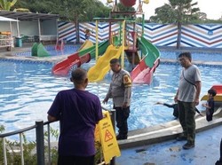 Detik-detik Bocah PAUD Selamat dari Maut di Kolam Wisata Sukabumi