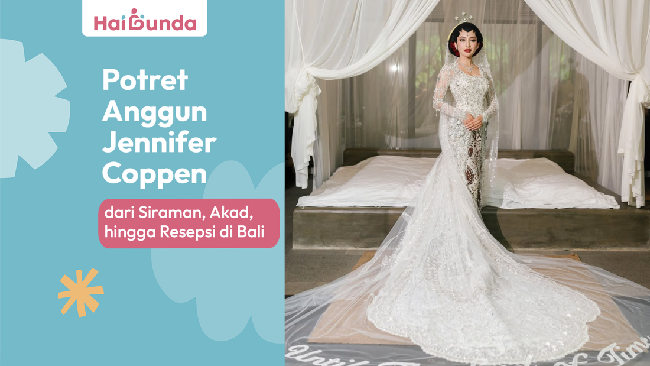 Potret Anggun Jennifer Coppen Dari Siraman, Akad, Hingga Resepsi Di Bali