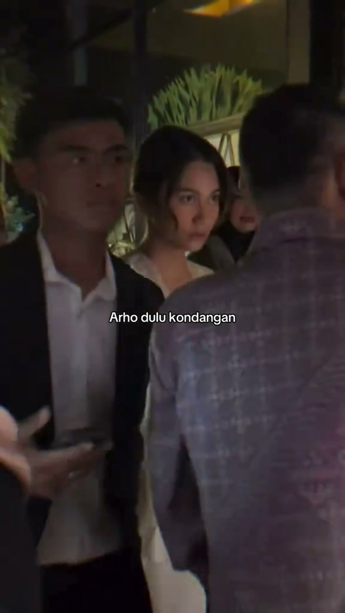 Pratama Arhan kondangan