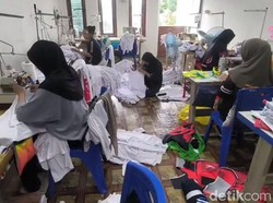 Konveksi di Parepare Banjir Orderan Piala Dunia, Jersey Argentina Laris Manis