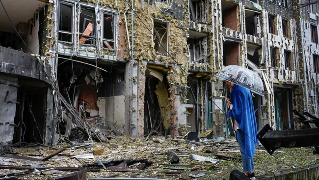 Serangan Besar-besaran Rusia ke Ibu Kota Ukraina