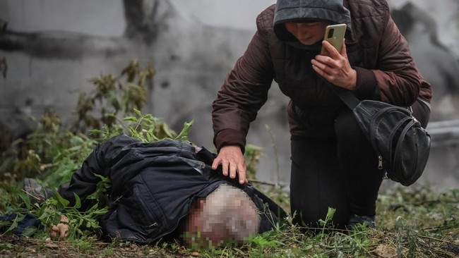 Serangan Besar-besaran Rusia ke Ibu Kota Ukraina