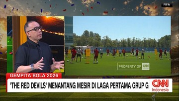 VIDEO: The Red Devils Menantang Mesir di Laga Pertama Grup G