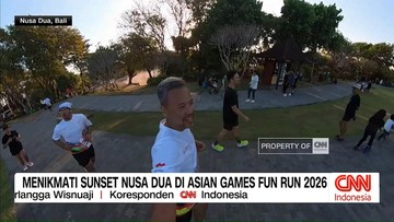 VIDEO: Menikmati Sunset Nusa Dua di Asian Games Fun Run 2026