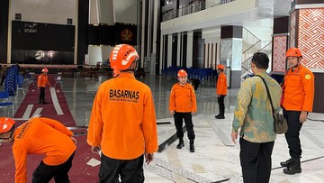 Bangunan Universitas Tadulako Palu Rusak Akibat Gempa M6,7