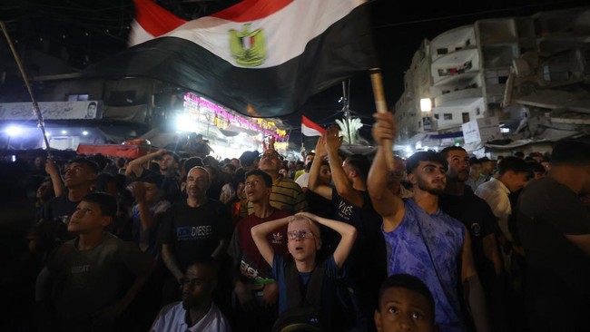 Gempita Piala Dunia di Gaza