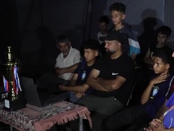 Video: Perang Tidak Menyurutkan Semangat Warga Gaza Menonton Piala Dunia