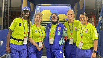 Update Eksklusif Olahraga CNN : Kisah Mita Yulian, Gadis Indonesia Jadi Relawan Piala Dunia 2026